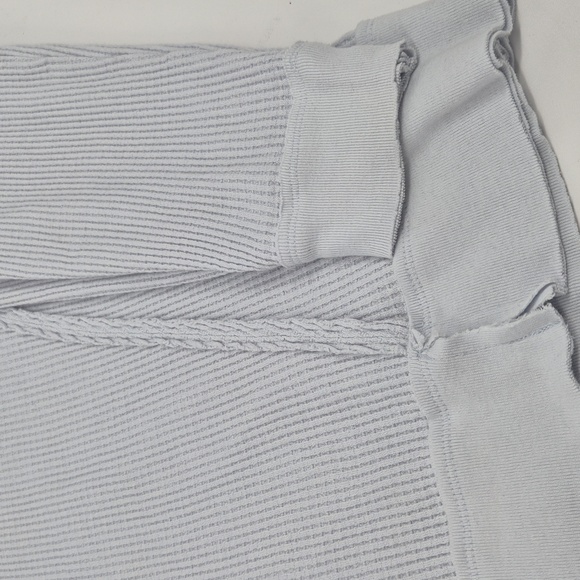 Free People Oversized Buttercup v-neck ribbed knit Thermal Top - Picture 6 of 12